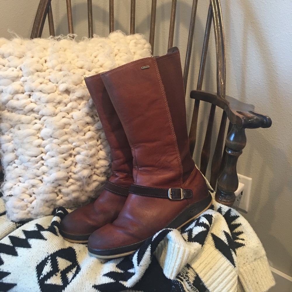 Chaco Leather Boots Waterproof